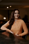 Deep collared polo