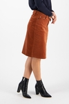 Cord skirt