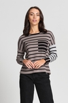Striped  jumper with pocket