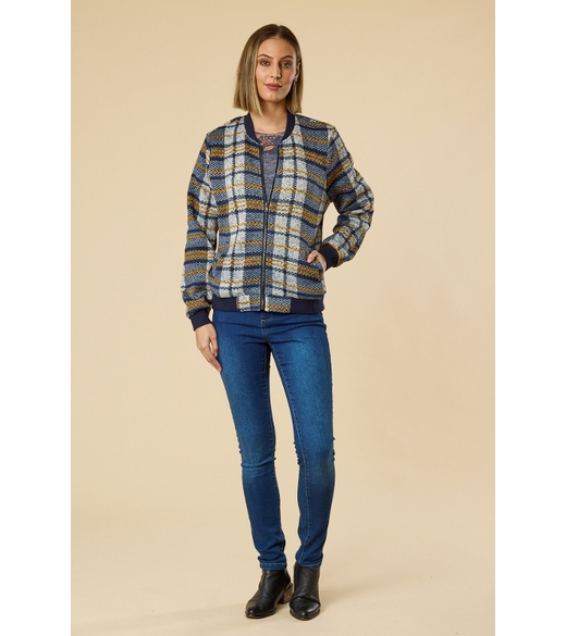 Ellie check jacket