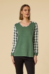 Willow check back top