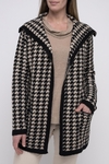 Houndstooth cardigan