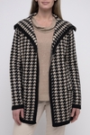 Houndstooth cardigan