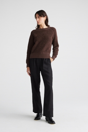 Merino loop pile jumper-knitwear-Gaby's