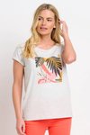 Abstract palms tee