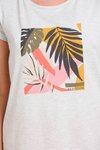 Abstract palms tee