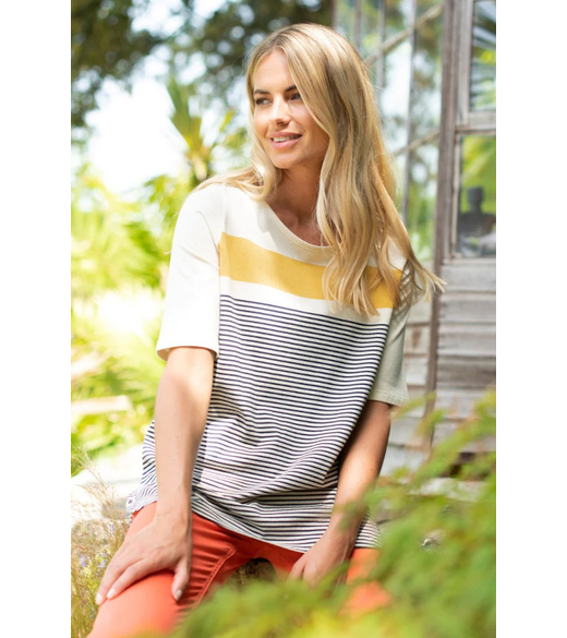 Beach stripe tee