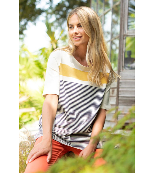 Beach stripe tee