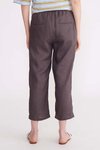 Washer linen cropped pant