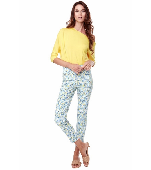 Petal slim leg ankle pant