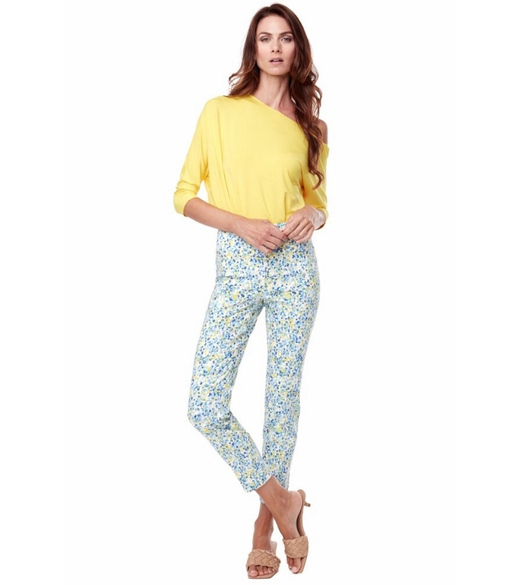 Petal slim leg ankle pant