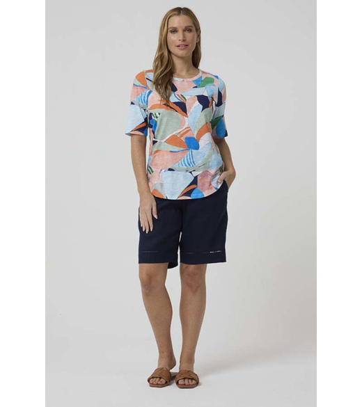 Pastel print tee