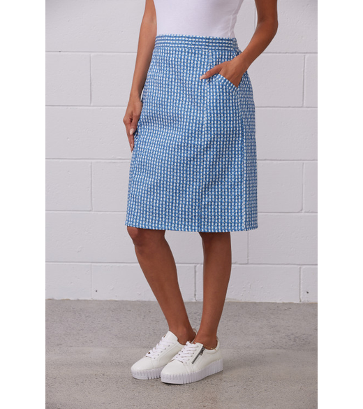Carson printed skirt