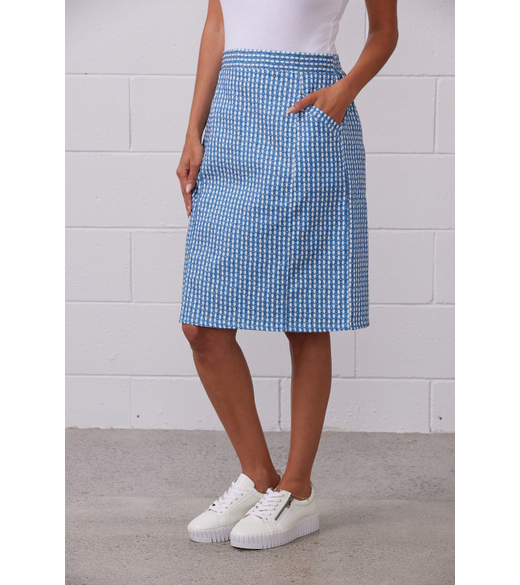 Carson printed skirt