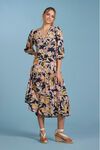 Pina colada midi dress