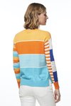 Multi stripe jumper