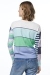 Multi stripe jumper