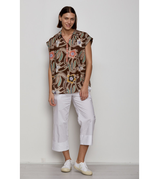 Organic garden blouse