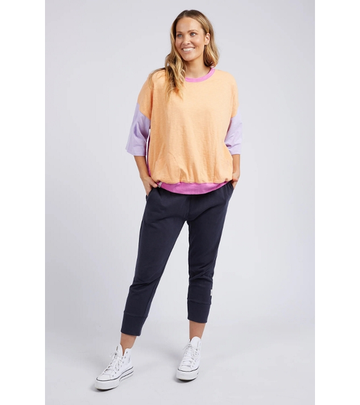 Maizie colour block sweat