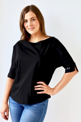 Boat neck top-tops-Gaby's