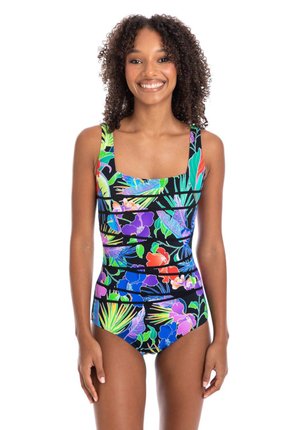Square neck binding swimsuit-swimwear-Gaby's