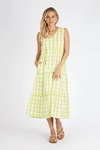 Lindsey tiered midi dress