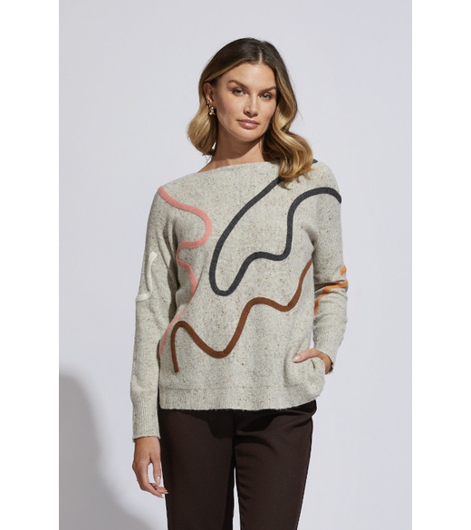 Curly wurly jumper