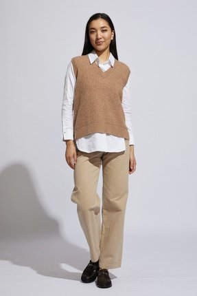 Textured vest-knitwear-Gaby's