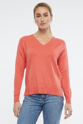 Essential V jumper-knitwear-Gaby's