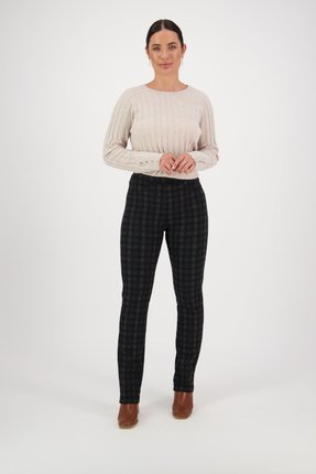 Slim leg printed pull-on pant-pants-and-leggings-Gaby's