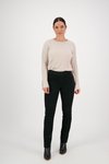 Slim leg cord pull-on pant