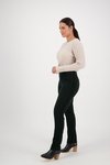 Slim leg cord pull-on pant