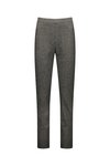 Wool mix slim leg pull-on pant