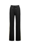 Wide leg pant with side stripe