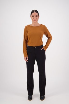 Straight leg wool mix dress pant-pants-and-leggings-Gaby's