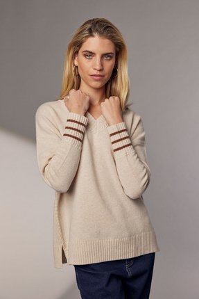 Saddle Row V sweater-knitwear-Gaby's