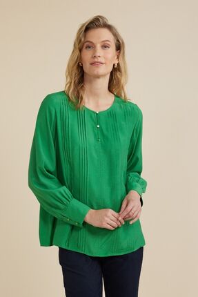 Tuck front top-tops-Gaby's