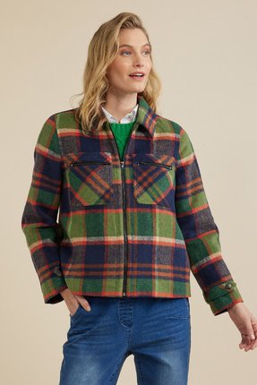 Plaid jacket-jackets-and-vests-Gaby's
