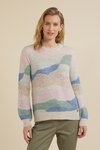 Pastel clouds jumper