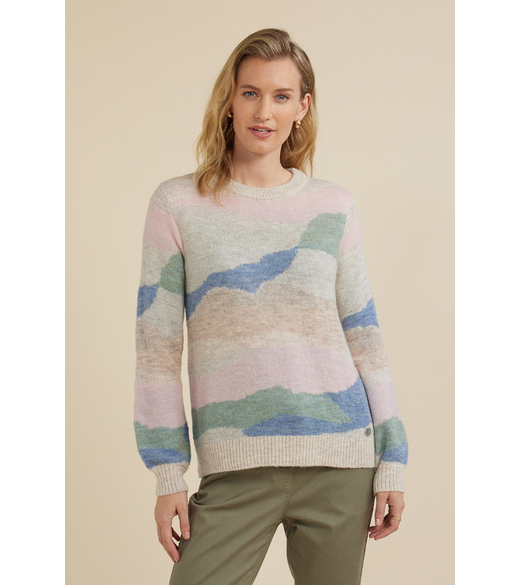 Pastel clouds jumper