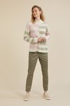 Soft stripe sweater