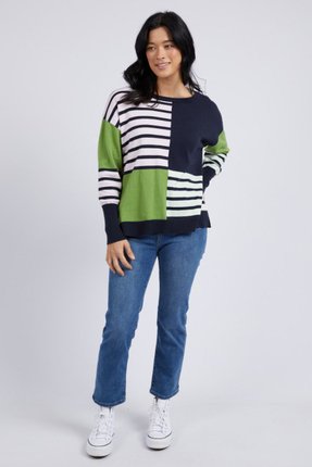 Fig mixed  knit-knitwear-Gaby's