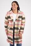 Blanche check coat