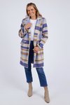 Cove check coat