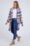 Cove check coat