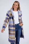 Cove check coat