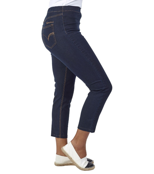 Skinny 7/8 pullon contrast stitching