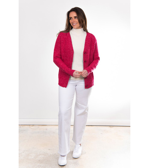 Vee neck cardigan