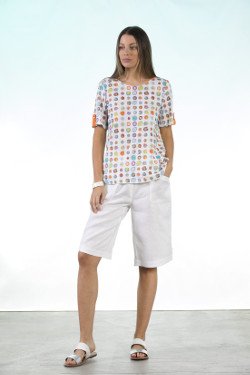 Bullseye print tee-yarra-trail-Gaby's