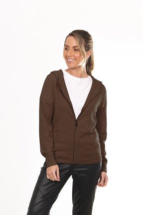 Zip hoodie-knitwear-Gaby's